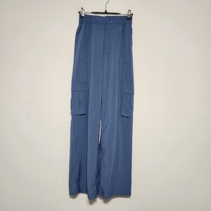 Aerie OFFLINE BY AERIE NYLON CARGO PANT Color Blue Size XS NWOT